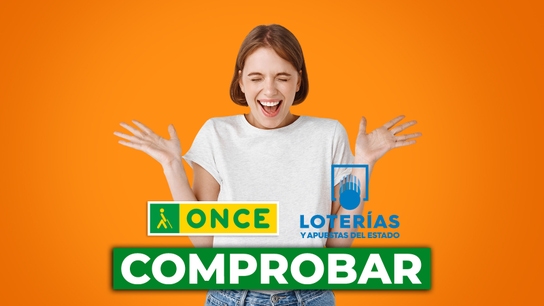 Resultados de los sorteos del Cupón de la ONCE, Triplex, Super ONCE y Bonoloto del lunes